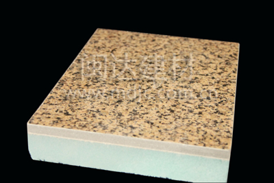 仿锈石UV氟碳固化保温装饰复合板